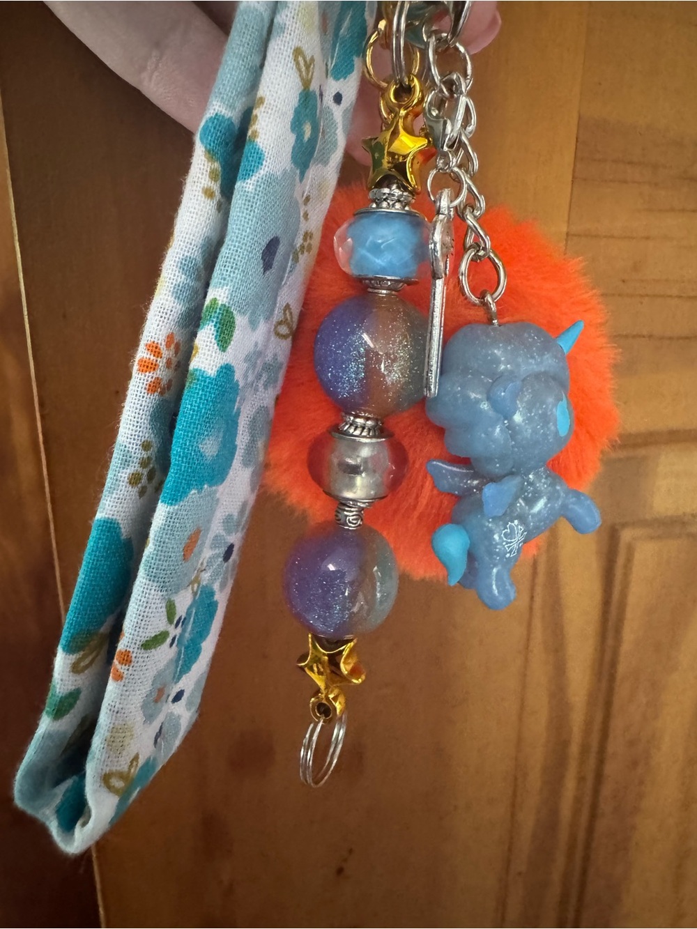 Handmade Tokidoki bag charm- authentic Unicorno